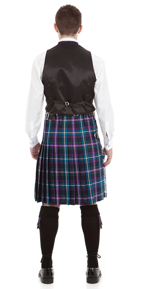 Black Argyle Package with Custom Made Lochcarron Braeriach 13oz 8 Yard Kilt - Image 8