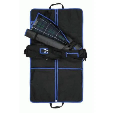 Blue Trim Outfit Carrier and Kilt Roll - Image 4