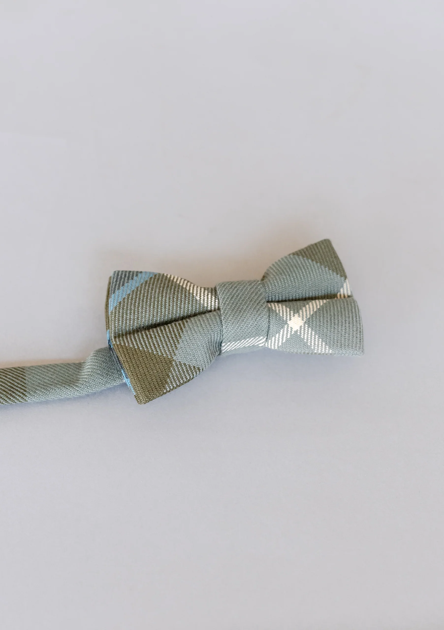 Kids Tartan Bow Tie - Image 3