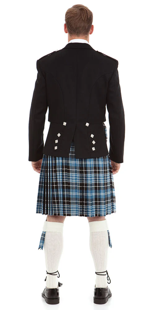 Prince Charlie Package with Custom Made Lochcarron Strome 16oz 8 Yard Kilt - Image 4