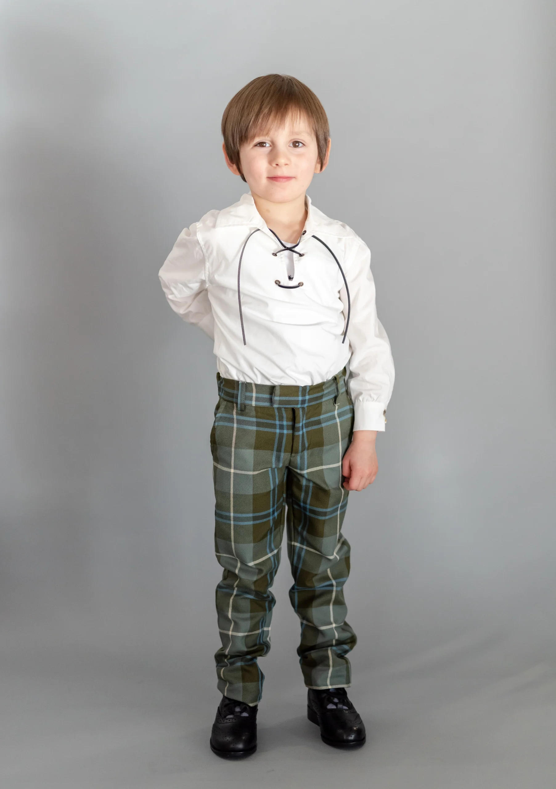Douglas Weathered Tartan Kids Trews - Image 4