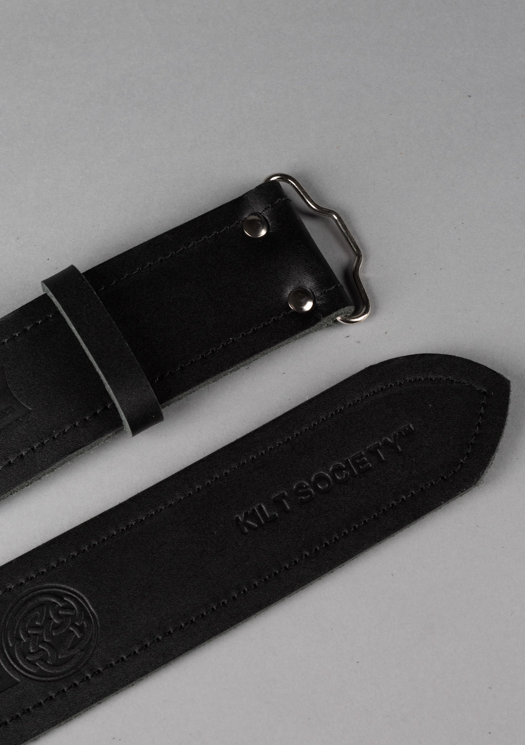 Kids Celtic Leather Kilt Belt - Image 3