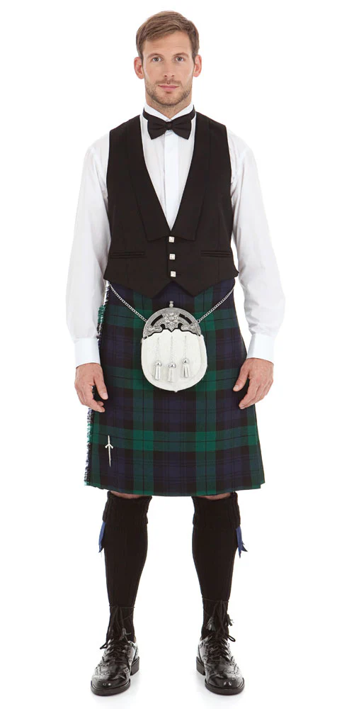 Kilt Society Essential - Men's Complete Fly Plaid Prince Charlie Package - Image 5