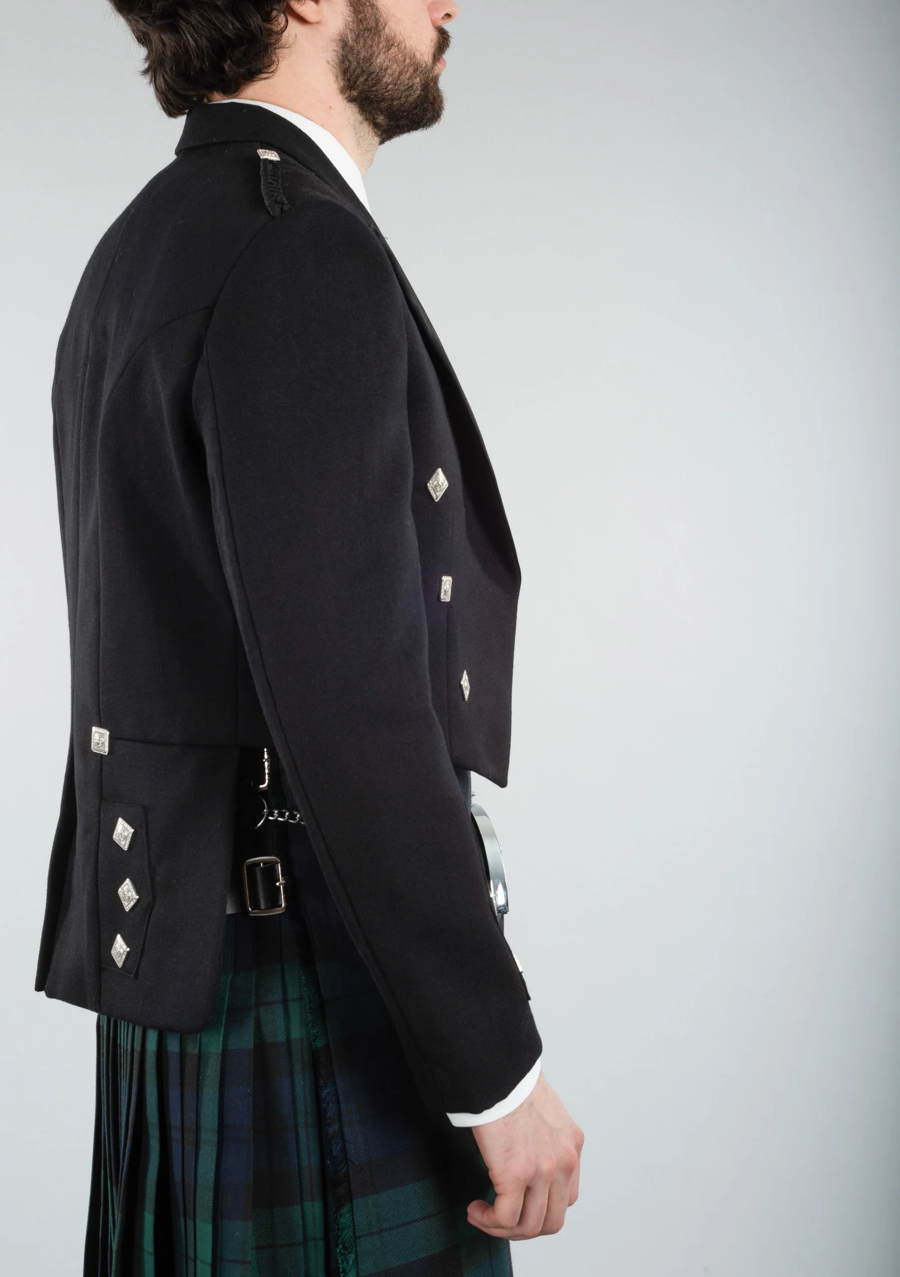 Kilt Society Essential - The Prince Charlie Package with 8 Yard Instock Kilt - Image 4