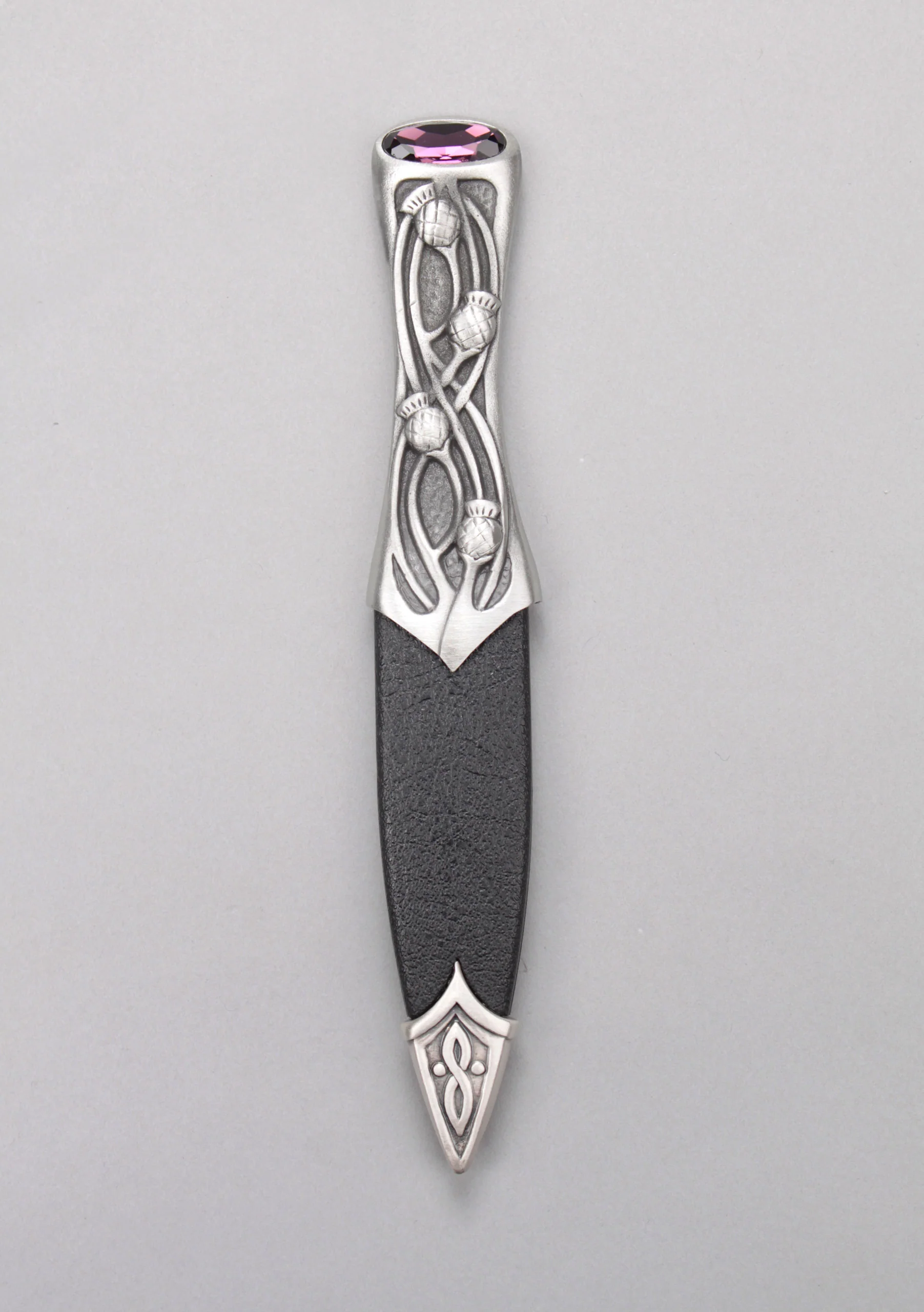 Luss Thistle Stone Top Sgian Dubh - Image 6