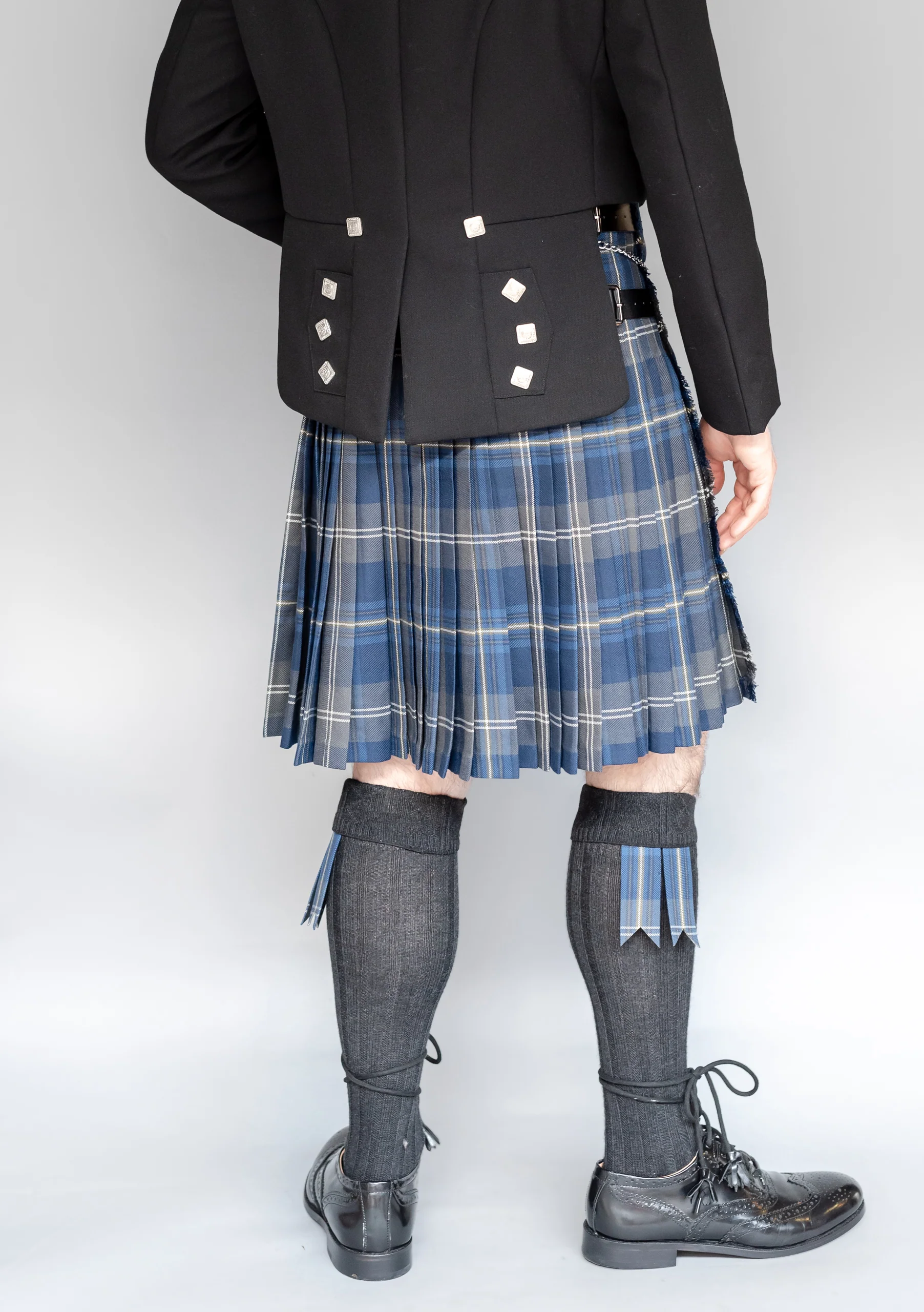 Prince Charlie Kilt Outfit - Persevere Moss Navy - Image 4