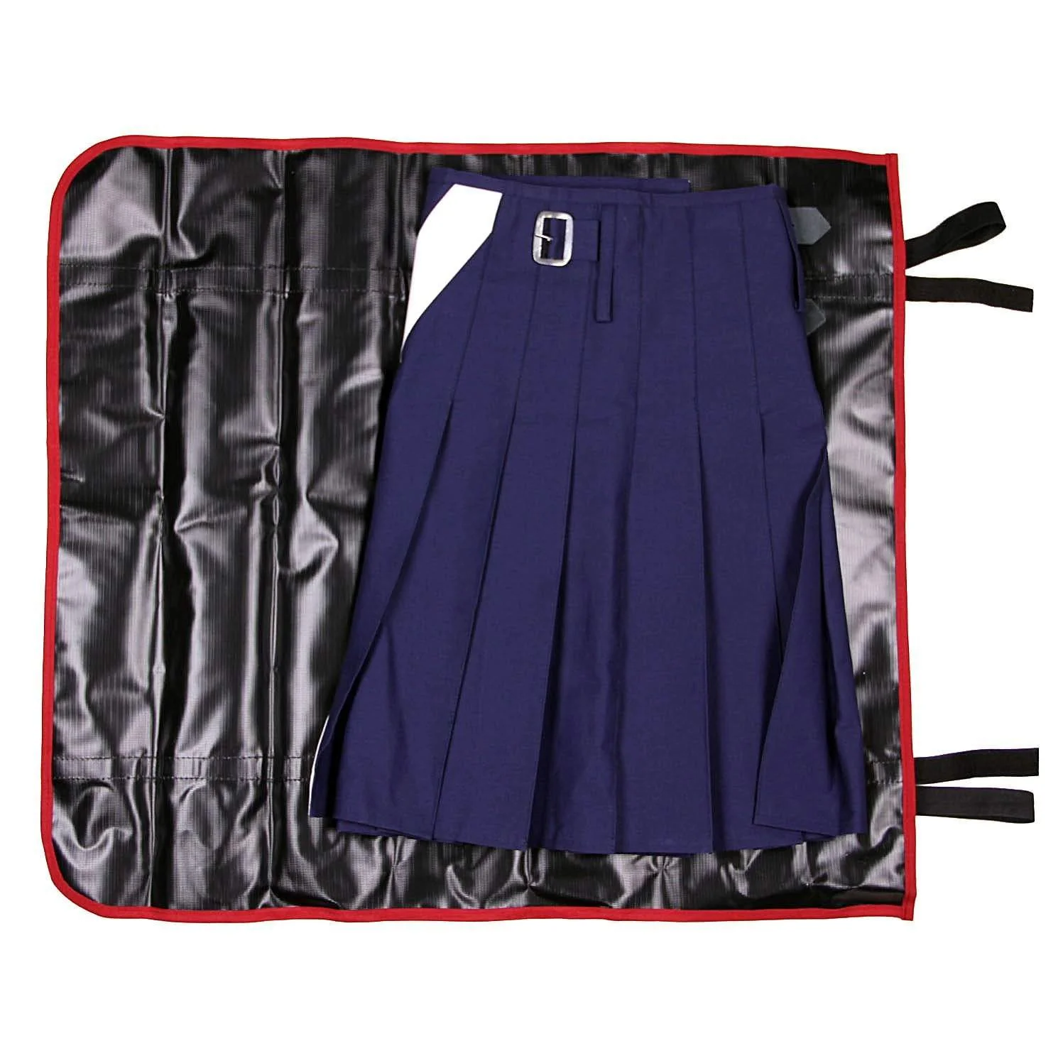 Red Trim Outfit Carrier and Kilt Roll - Image 6