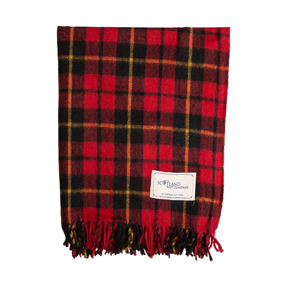 Wool Tartan Knee Blanket - 36'' x 59'' - 24 Tartans - Image 10