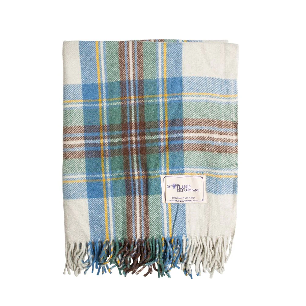 Wool Tartan Knee Blanket - 36'' x 59'' - 24 Tartans - Image 13