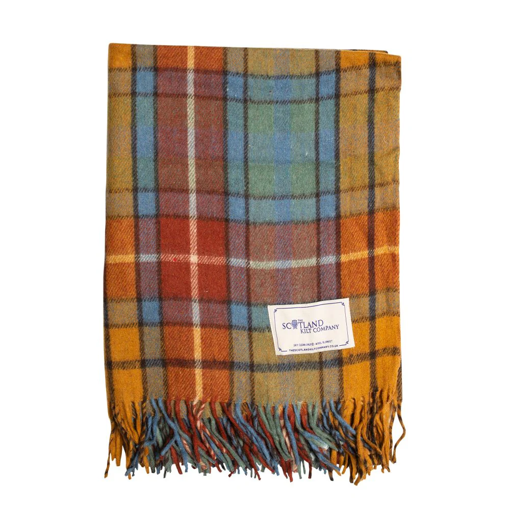 Wool Tartan Knee Blanket - 36'' x 59'' - 24 Tartans - Image 14