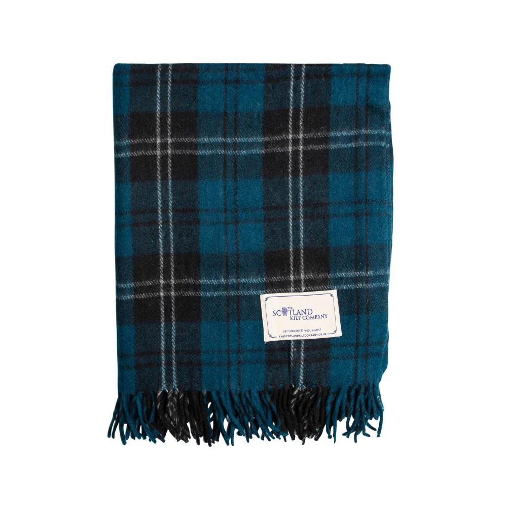 Wool Tartan Knee Blanket - 36'' x 59'' - 24 Tartans - Image 15