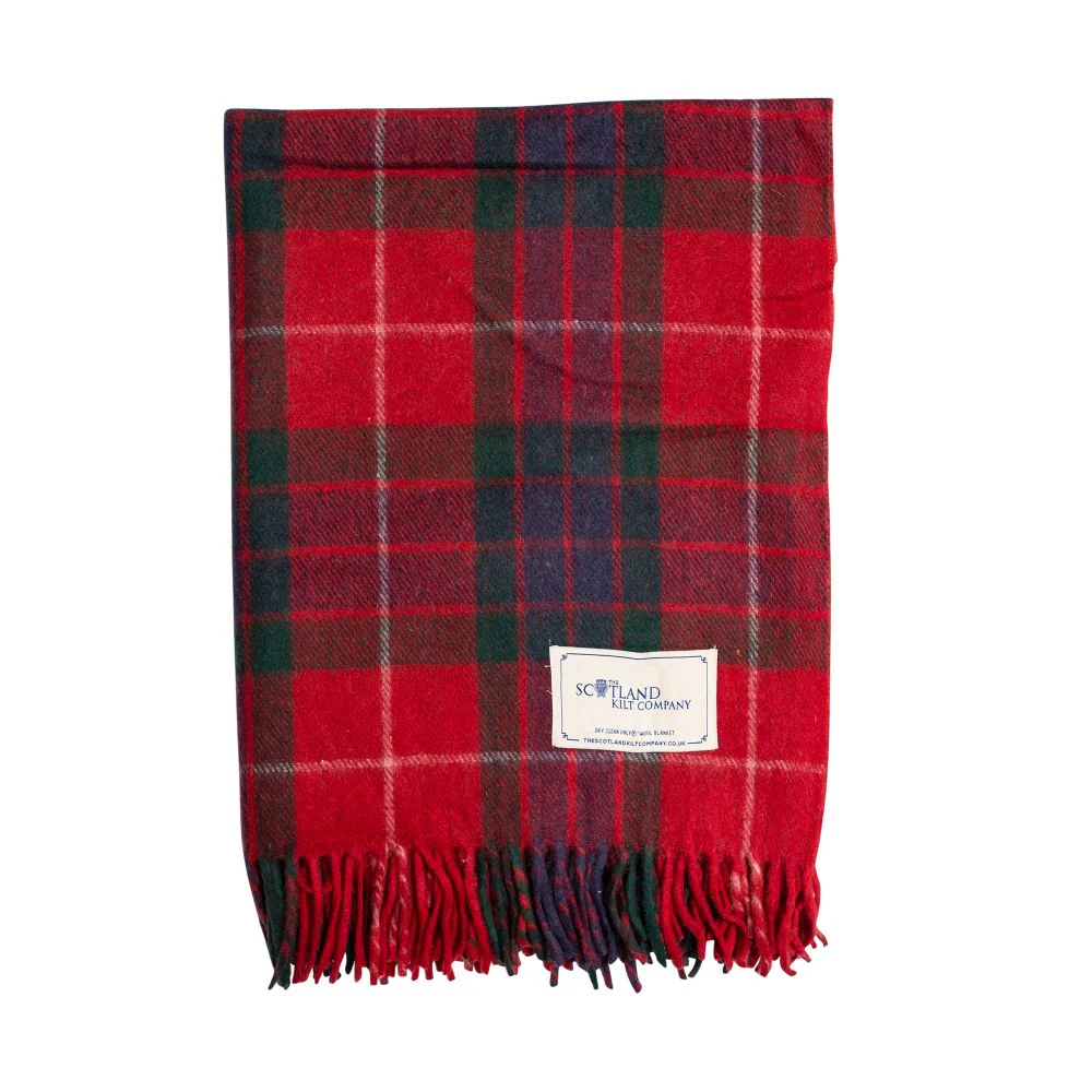 Wool Tartan Knee Blanket - 36'' x 59'' - 24 Tartans - Image 16