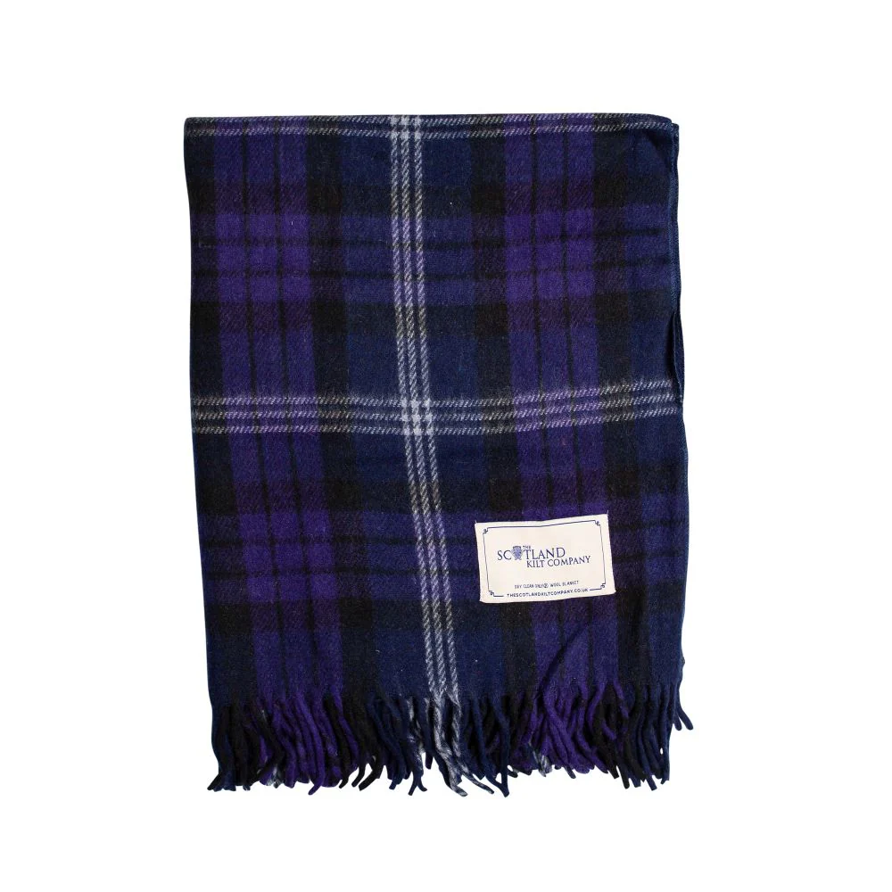 Wool Tartan Knee Blanket - 36'' x 59'' - 24 Tartans - Image 17