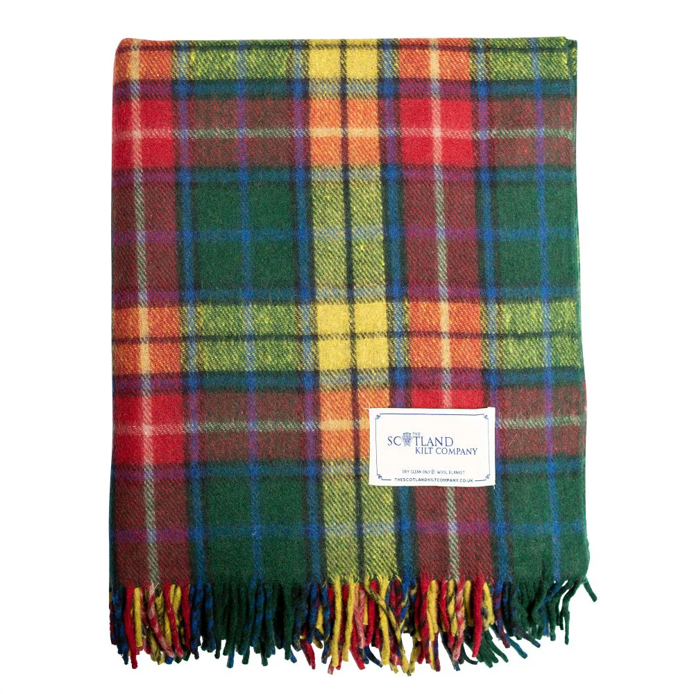 Wool Tartan Knee Blanket - 36'' x 59'' - 24 Tartans - Image 19