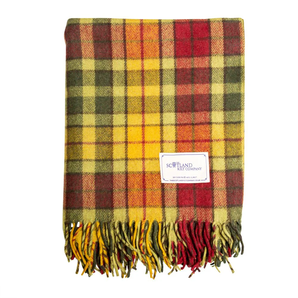 Wool Tartan Knee Blanket - 36'' x 59'' - 24 Tartans - Image 20