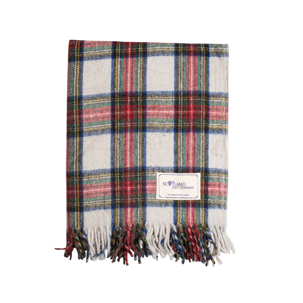 Wool Tartan Knee Blanket - 36'' x 59'' - 24 Tartans - Image 23