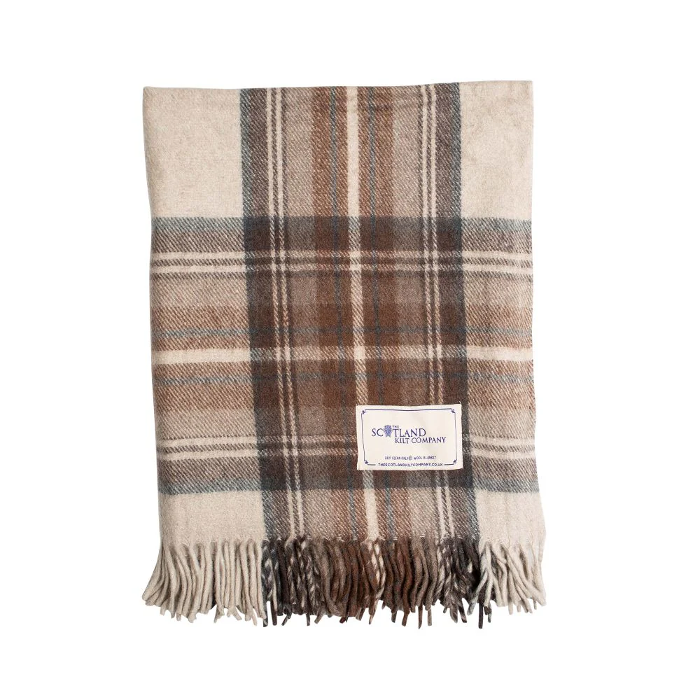 Wool Tartan Knee Blanket - 36'' x 59'' - 24 Tartans - Image 24