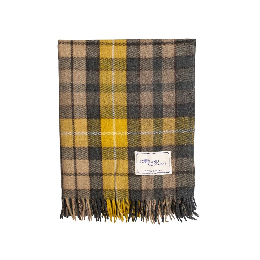 Wool Tartan Knee Blanket - 36'' x 59'' - 24 Tartans - Image 9