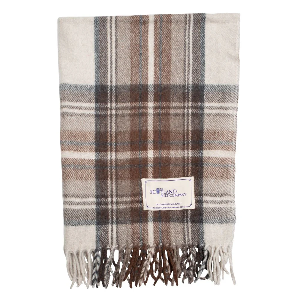 Wool Tartan Lap Blanket - 29'' x 70'' - 13 Tartans - Image 11