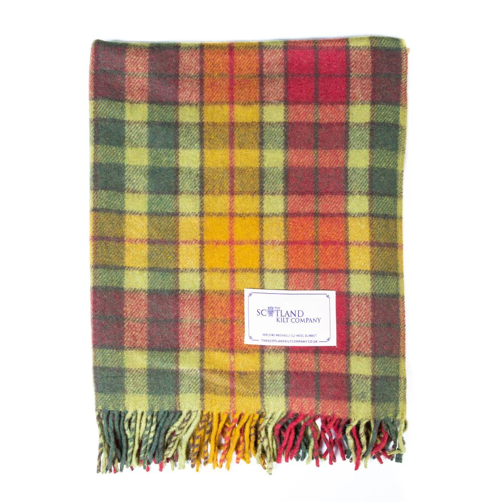 Wool Tartan Lap Blanket - 29'' x 70'' - 13 Tartans - Image 13