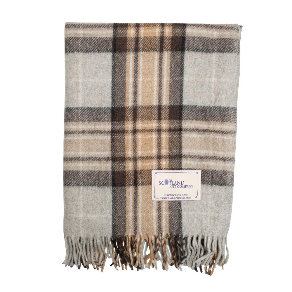 Wool Tartan Lap Blanket - 29'' x 70'' - 13 Tartans - Image 5