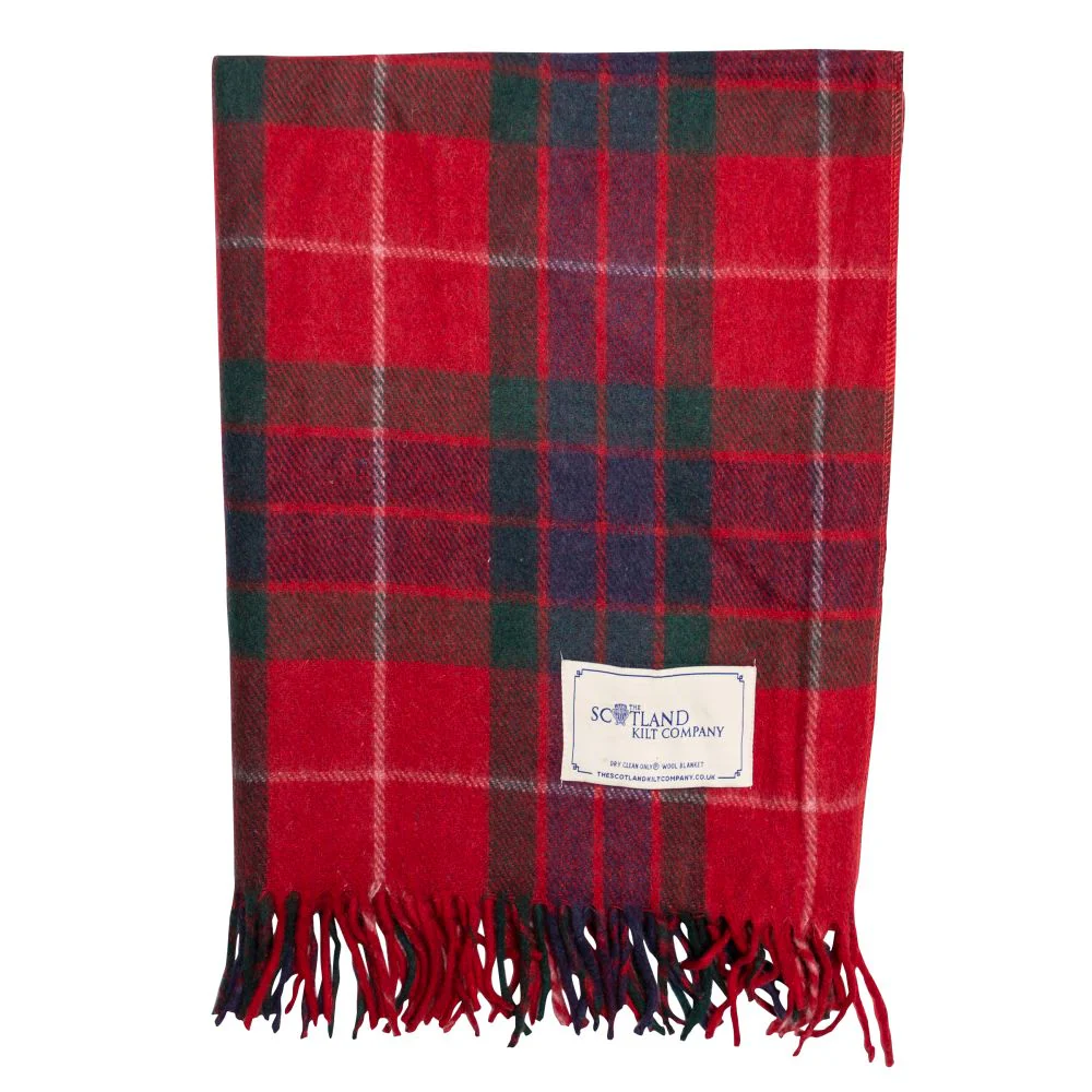 Wool Tartan Lap Blanket - 29'' x 70'' - 13 Tartans - Image 7